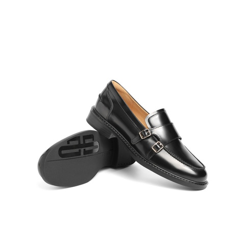 百丽休闲舒适通勤乐福鞋女2025春新商场同款真皮时尚鞋3Q127AA5