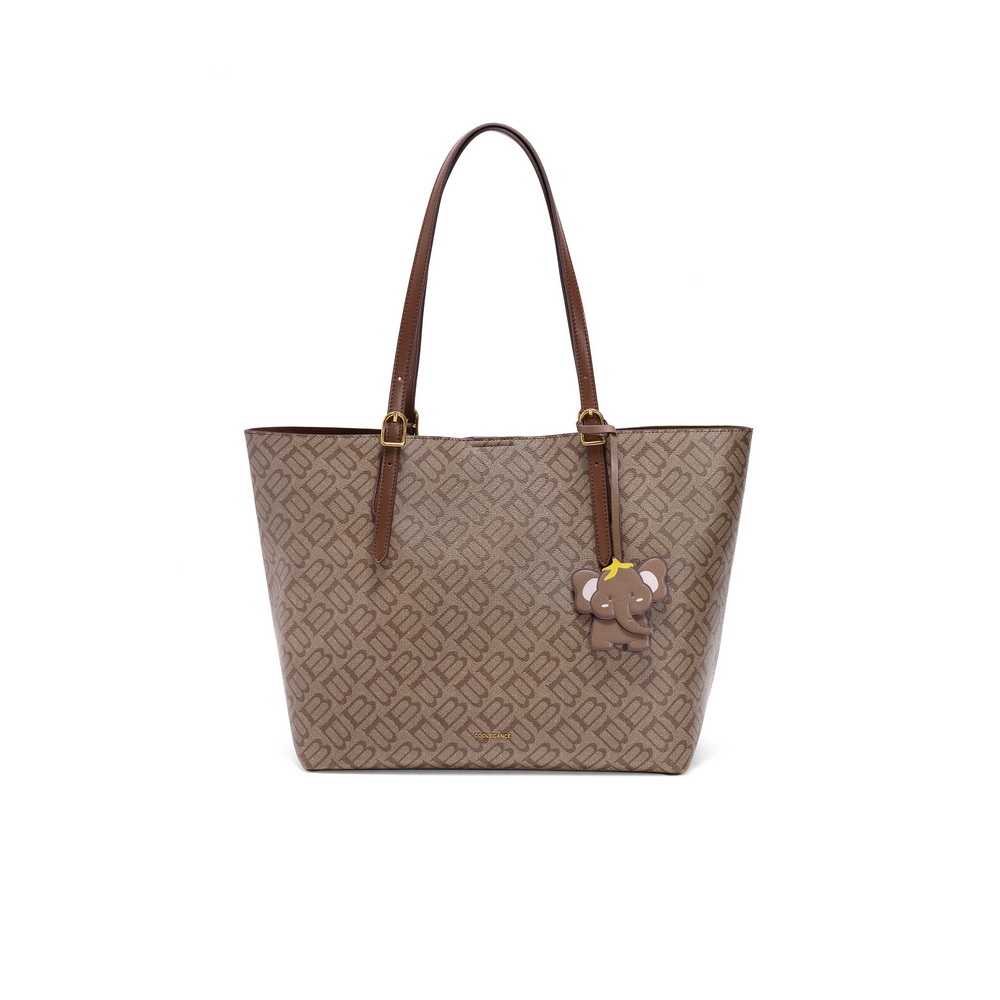 百丽包女2025春新商场同款超火复古通勤大容量单肩托特包X7226AX5