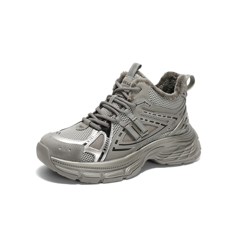 百丽蓝鲸老爹鞋男鞋2025春新商场同款厚底增高休闲运动鞋8QS01AM5