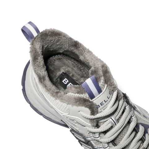 百丽蓝鲸老爹鞋男鞋2025春新商场同款厚底增高休闲运动鞋8QS01AM5