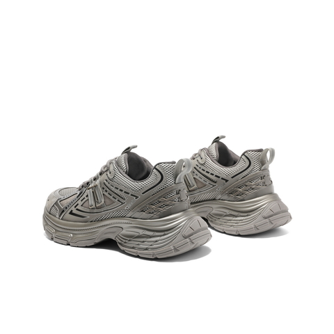 百丽蓝鲸老爹鞋男鞋2025春新商场同款厚底增高休闲运动鞋8QS01AM5