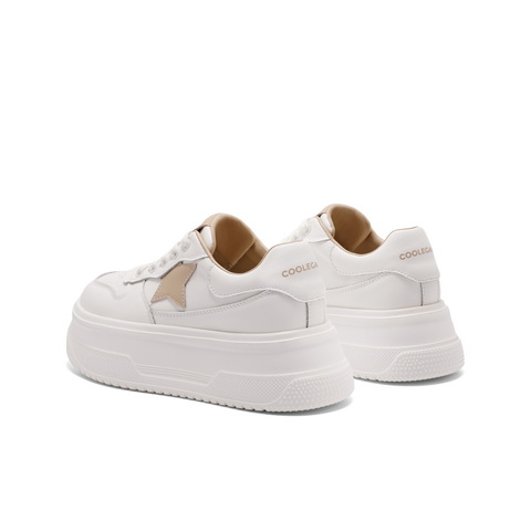 百丽增高厚底德训鞋女2025春新休闲百搭板鞋B2431AM5