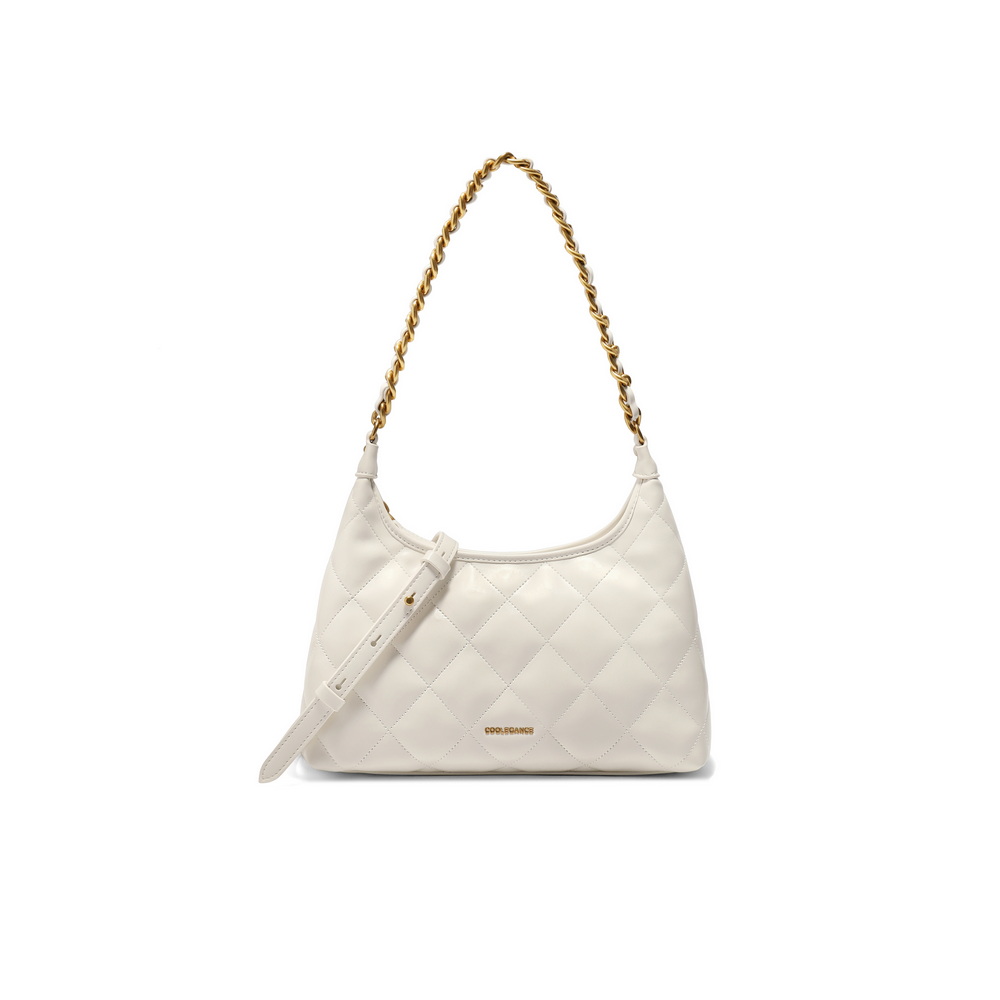 百丽包包女2025春新商场同款小香风链条包单肩斜挎腋下包X7206AX5