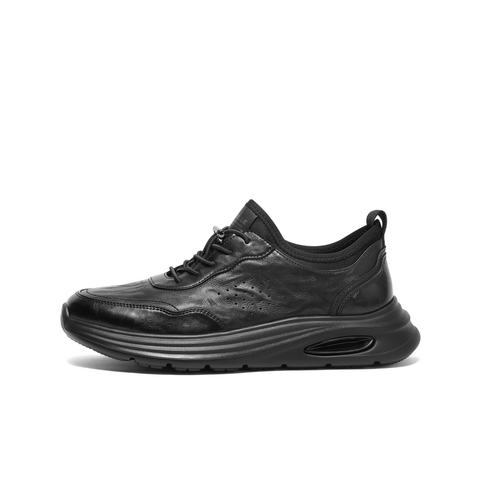 百丽厚底增高休闲健步鞋男2025春新商场同款商务运动鞋子D2X18AM5