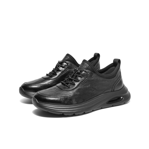 百丽厚底增高休闲健步鞋男2025春新商场同款商务运动鞋子D2X18AM5