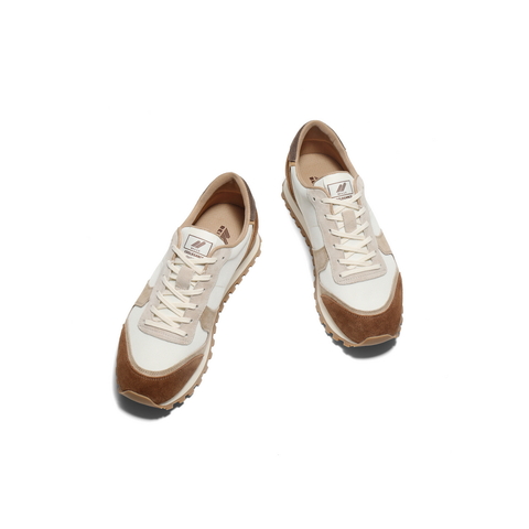 百丽复古撞色休闲运动鞋男2025新商场同款户外慢跑阿甘鞋8QR01AM5