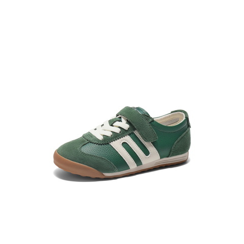 百丽休闲舒适阿甘德训鞋女2025春新商场同款拼色儿童板鞋13020A85