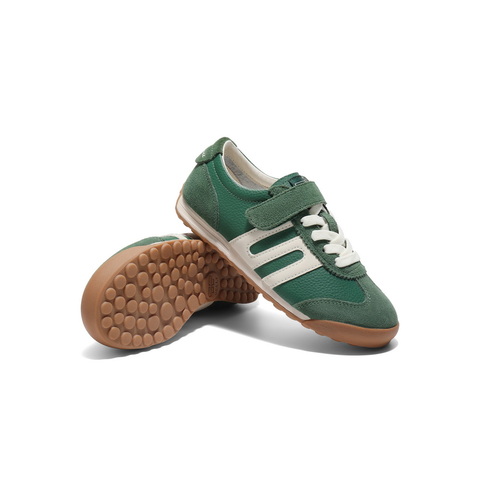 百丽休闲舒适阿甘德训鞋女2025春新商场同款拼色儿童板鞋13020A85