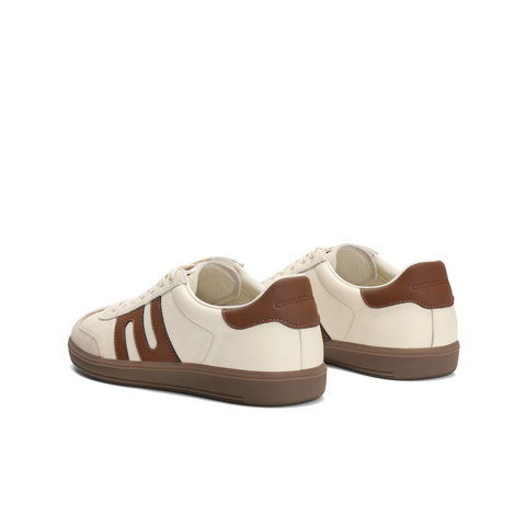 百丽跑道家族德训鞋女2025春新时尚舒适软底板鞋C1H3DAM5