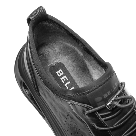 百丽厚底增高休闲健步鞋男2025春新商场同款商务运动鞋子D2X18AM5