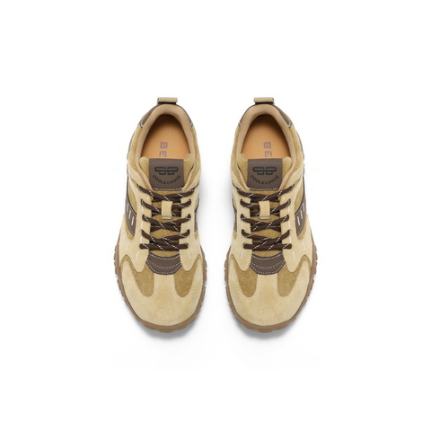 百丽时尚拼接阿甘鞋女2025春新休闲舒适鞋B2433AM5