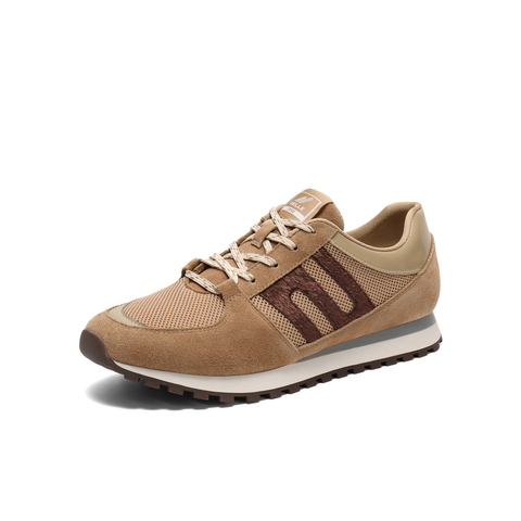 百丽全家福新年红色运动鞋男2025春新商场同款休闲慢跑鞋D5A02AM5