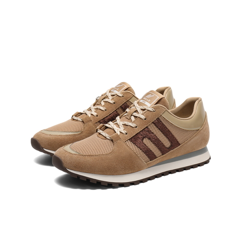 百丽全家福新年红色运动鞋男2025春新商场同款休闲慢跑鞋D5A02AM5