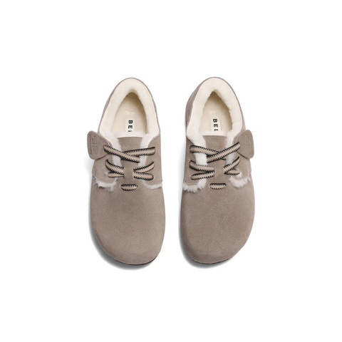 百丽复古勃肯鞋女2025春新商场同款柔软舒适休闲吐司鞋B7Z1DAM5