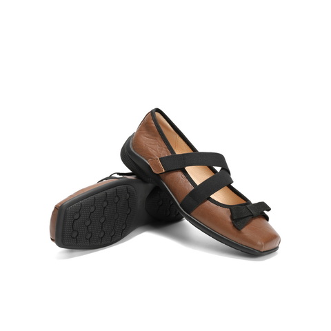 百丽气质蝴蝶结时装玛丽珍鞋女2025春新显瘦优雅鞋B2438AQ5