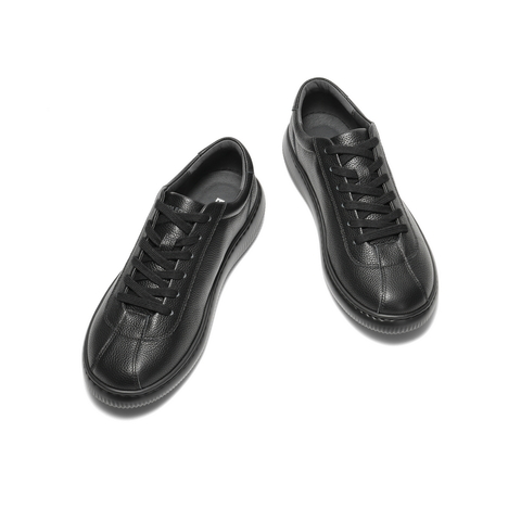 百丽时尚休闲小白鞋男2025春新商场同款牛皮革德训鞋板鞋8QP01AM5