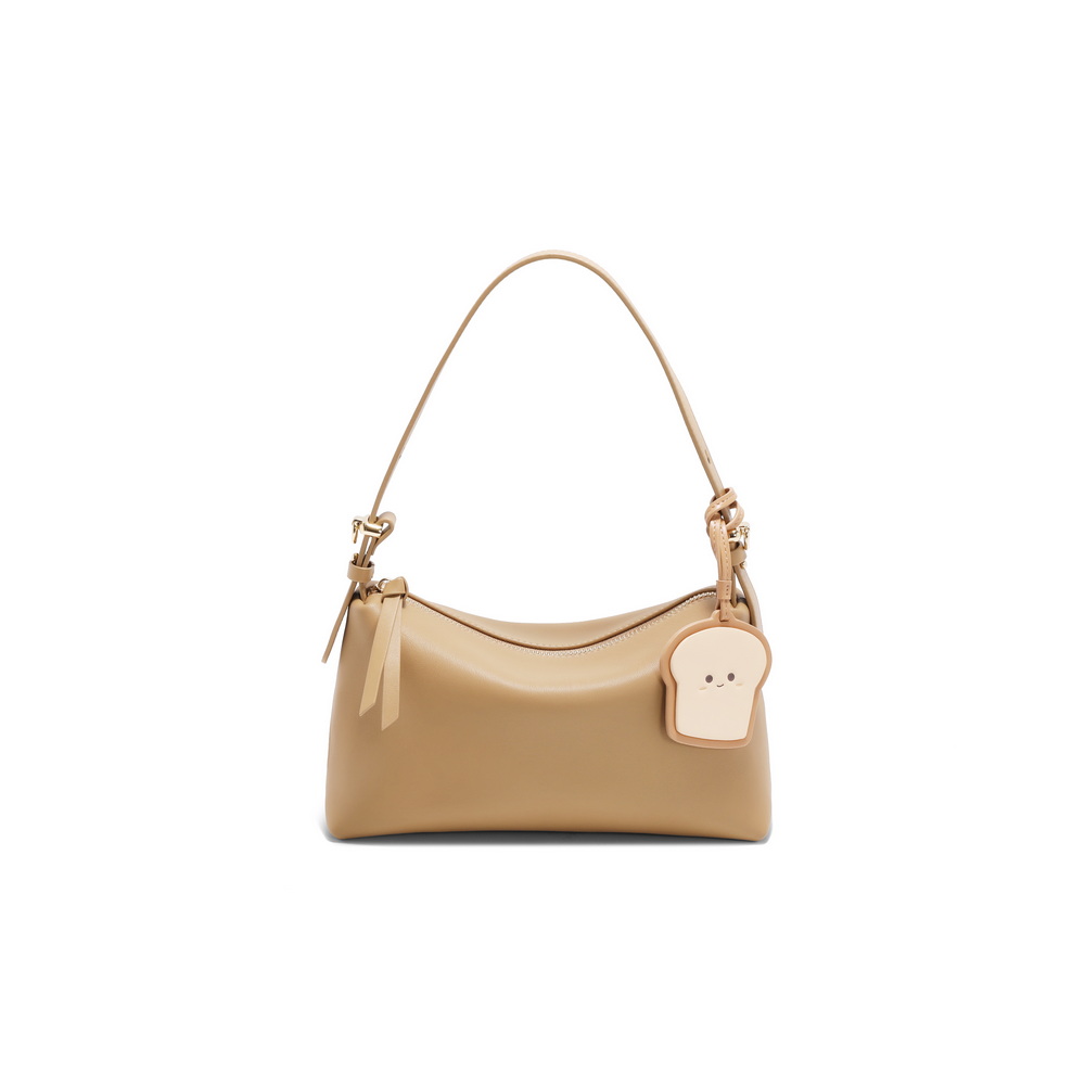 百丽包包女2025春商场同款爆火吐司枕头包单肩斜挎小方包7986BAX5