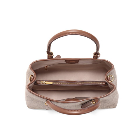 百丽包包女2025春新款复古通勤大容量单肩斜挎手提托特包X7238AX5