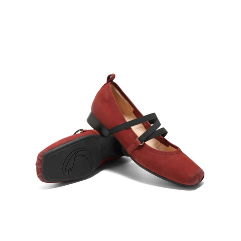 百丽扣带时装玛丽珍鞋女2025春新时尚优雅鞋D3Z1DAQ5