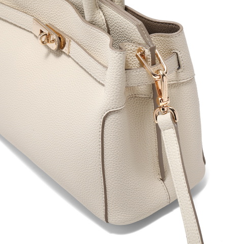 百丽包包女鎏金岁月商场同款质感铂金包单肩斜挎手提包X7257AX5