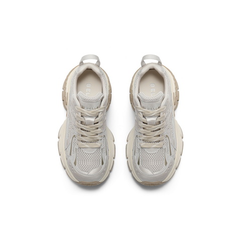 百丽时尚舒适老爹鞋女2025春新网面透气休闲鞋B2456AM5