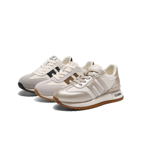 百丽休闲舒适阿甘鞋女2025春新时尚百搭休闲鞋D3X1DAM5