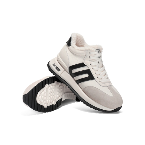 百丽休闲舒适阿甘鞋女2025春新时尚百搭休闲鞋D3X1DAM5