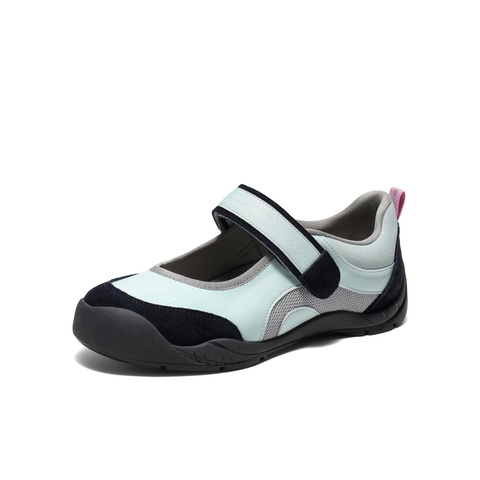 百丽时尚休闲玛丽珍鞋女2025春新商场同款拼色复古单鞋3RT12AQ5