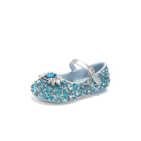 百丽时尚水钻时装鞋女2025春新商场同款可爱公主风童鞋88702A85