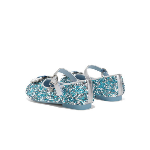 百丽时尚水钻时装鞋女2025春新商场同款可爱公主风童鞋88702A85