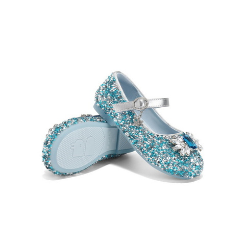 百丽时尚水钻时装鞋女2025春新商场同款可爱公主风童鞋88702A85