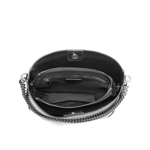 百丽包包女2025新商场同款时尚简约百搭单肩斜挎水桶包BL813BX5