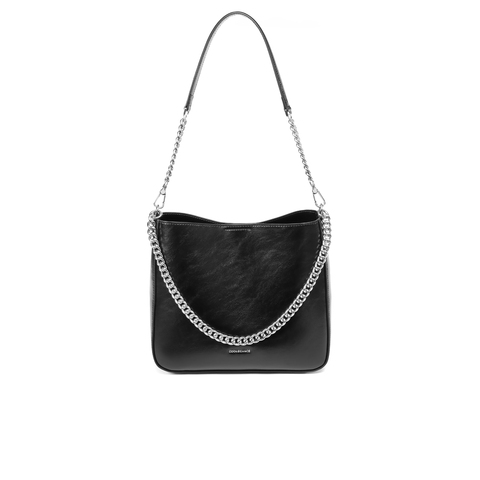 百丽包包女2025新商场同款时尚简约百搭单肩斜挎水桶包BL813BX5