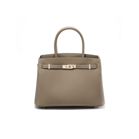 百丽包包女25春鎏金岁月高级质感铂金包单肩斜挎手提包X7242AX5