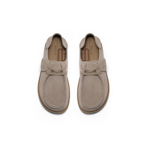 百丽休闲舒适勃肯鞋女2025春新时尚简约鞋B2446AM5