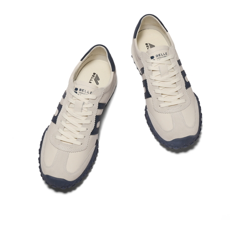 百丽撞色休闲运动鞋男2025春新商场同款户外慢跑鞋阿甘鞋8SQ01AM5