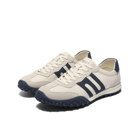 百丽撞色休闲运动鞋男2025春新商场同款户外慢跑鞋阿甘鞋8SQ01AM5