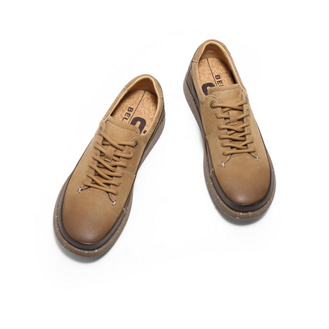 百丽复古潮搭休闲鞋男鞋2025春新商场同款城市户外工装鞋8SN01AM5