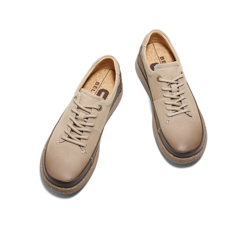 百丽复古潮搭休闲鞋男鞋2025春新商场同款城市户外工装鞋8SN01AM5