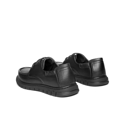 百丽质感商务鞋男鞋2025春新商场同款羊皮革抓纹休闲皮鞋8RD01AM5