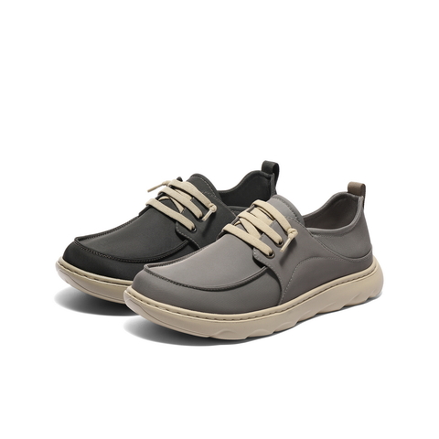 百丽透气休闲布鞋男2025夏新商场同款轻盈厚底舒适爸爸鞋8RY01BM5