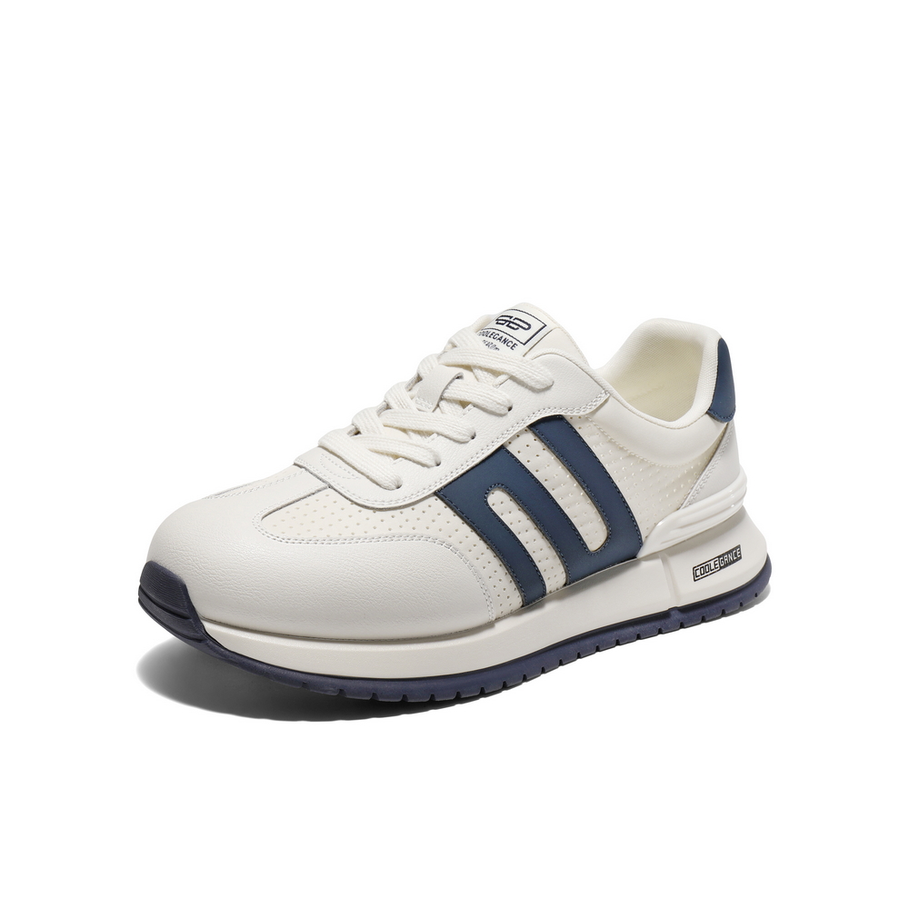 百丽复古休闲运动鞋男2025春新商场同款户外慢跑鞋阿甘鞋8PT01AM5