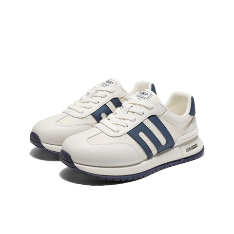 百丽复古休闲运动鞋男2025春新商场同款户外慢跑鞋阿甘鞋8PT01AM5