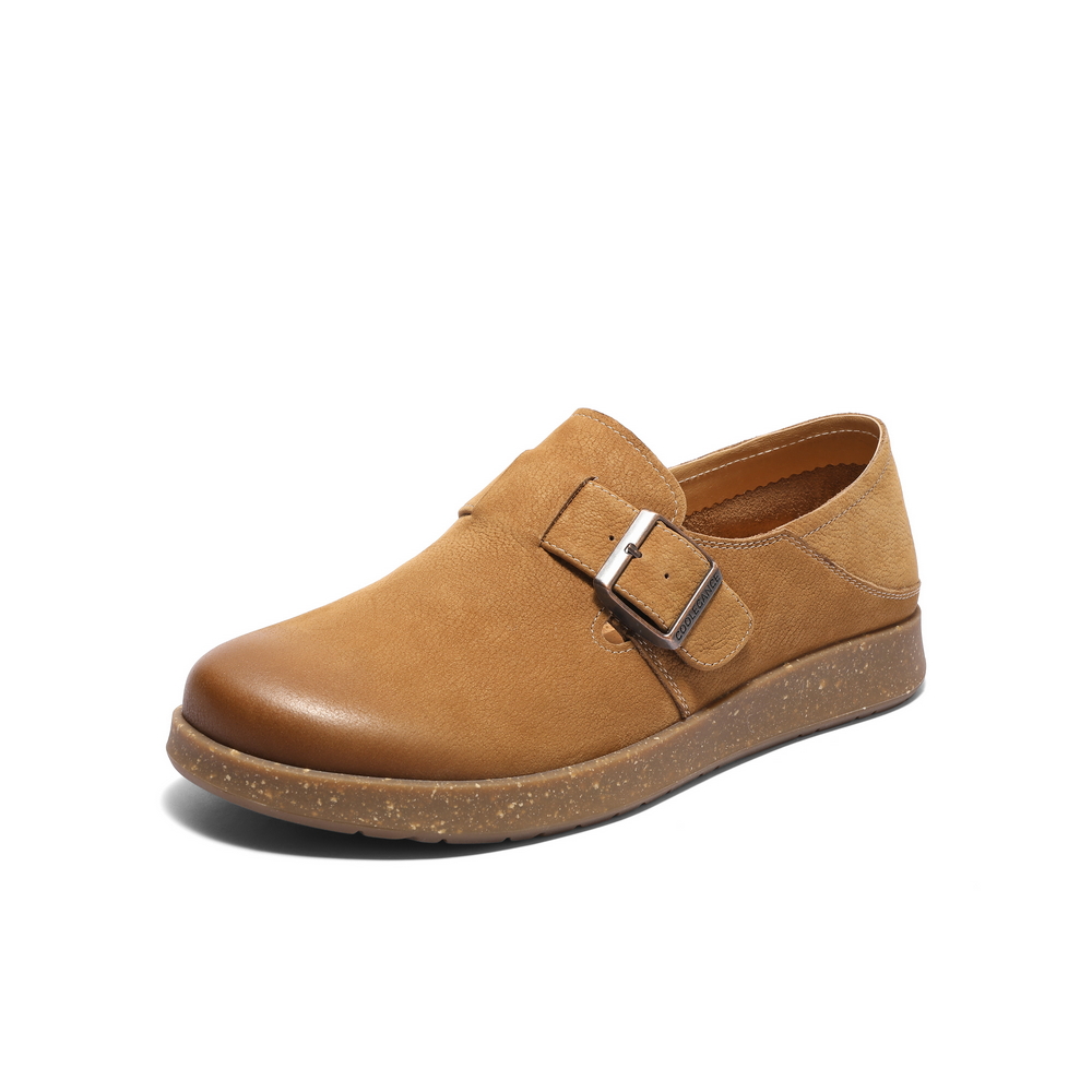 百丽复古潮搭休闲鞋男2025春新商场同款牛皮革户外工装鞋8ST01AM5