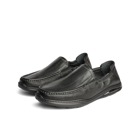 百丽一脚蹬休闲皮鞋男2025夏新商场同款羊皮革商务乐福鞋8SF01BM5