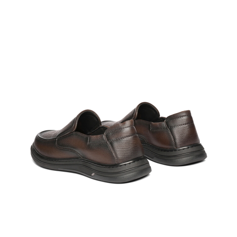 百丽一脚蹬透气休闲皮鞋男2025夏新商场同款羊皮革商务鞋8RR01BM5