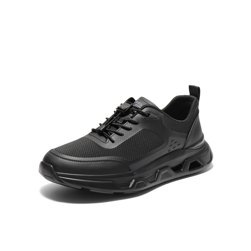 百丽网面透气休闲鞋男鞋2025夏新商场同款轻盈厚底运动鞋8RZ01BM5