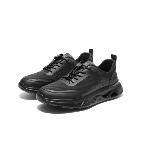 百丽网面透气休闲鞋男鞋2025夏新商场同款轻盈厚底运动鞋8RZ01BM5