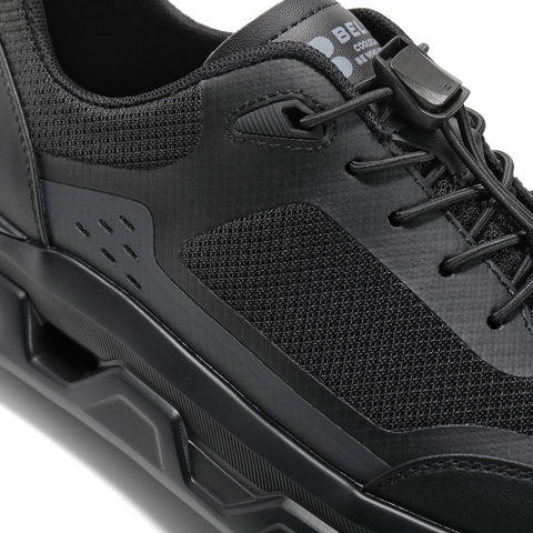 百丽网面透气休闲鞋男鞋2025夏新商场同款轻盈厚底运动鞋8RZ01BM5