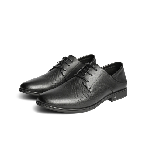 百丽打孔透气正装皮鞋男2025夏新牛皮商场同款两穿商务鞋8SE01BM5